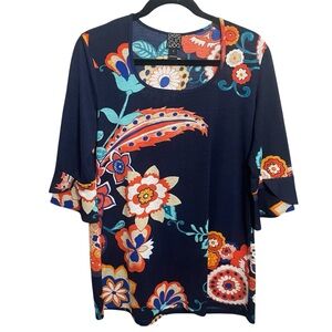 Clara Sun Woo Floral Tunic Top